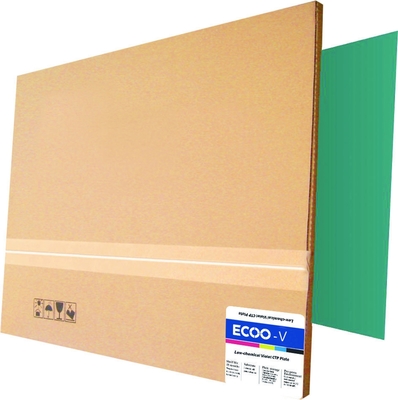 Низкая плита Eco дружелюбное 405nm офсетной печати CTP химии