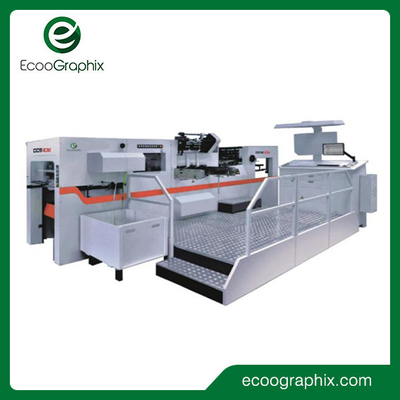 Фольги большого формата Ecoographix машина автоматической штемпелюя и Die-Cutting