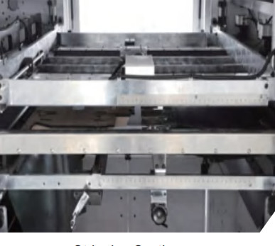 Машина Плашк-вырезывания коробки 1650 x 1200mm автоматическая рифленая с обнажать