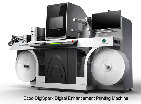 Ярлык сети цифров лакирует печатную машину 330mm DigiSpark Шрифта Брайля