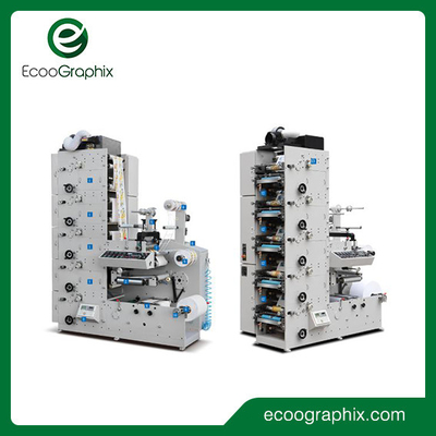 Flexographic УЛЬТРАФИОЛЕТОВАЯ печатная машина 60 M/Min ярлыка