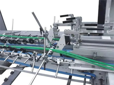 Машина Gluer папки коробки Ecoographix высокоскоростная автоматическая для упаковки