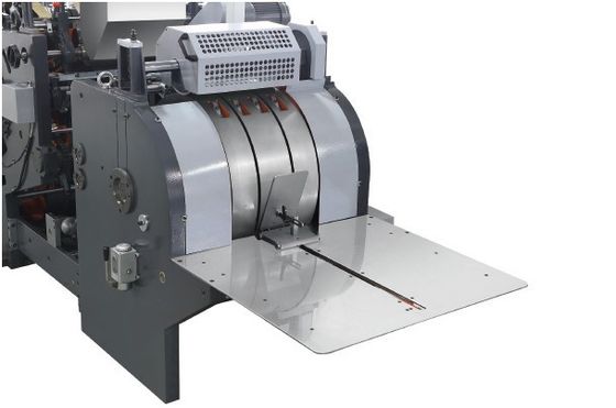 180-350гсм Лист квадратный дно Покупка бумажные пакеты Формирующая машина с ручками отверстий