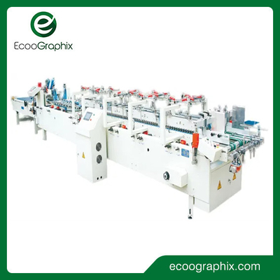 Автоматическая машина для склеивания картонных коробок Ecographix для упаковки