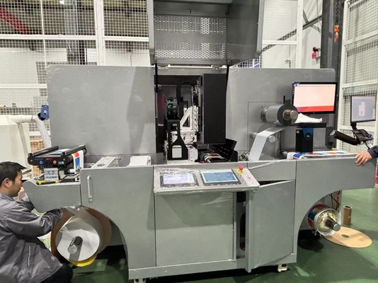 Ecoo Digital Foil Stamping Varnishing Label Enhancing Machine (Эко цифровое пленочное штамповое лакировочное оборудование)