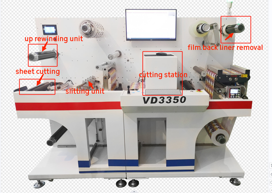 VD3350 Digital Label Die Cutter с разрезанием и ламинированием