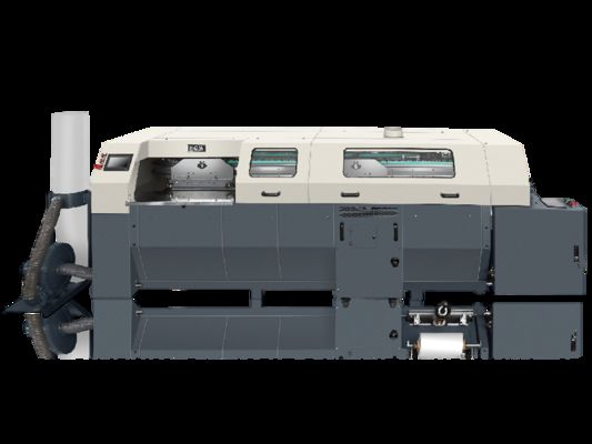 4-зажимная клеевая машина для переплета со скоростью 2300 экземпляров/час и форматом переплета 450x320 мм