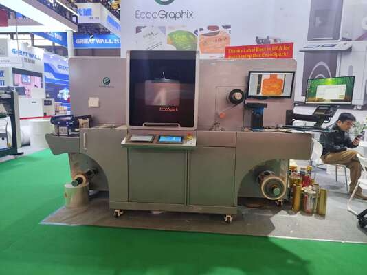 Цифровая вращающаяся машина для печати и холодной фольги