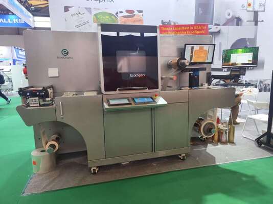 Машина для постпечатной отделки цифровых этикеток EcooSpark