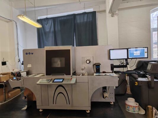 Машина для цифрового облагораживания этикеток без необходимости использования печатных форм, разрешение 1440*360 dpi, гарантия 3 года