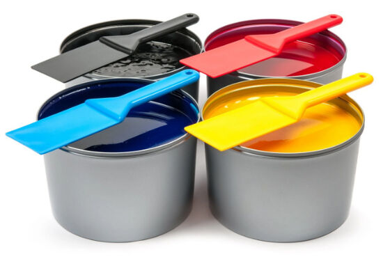 CMYK Оффсетные чернила для печати газет