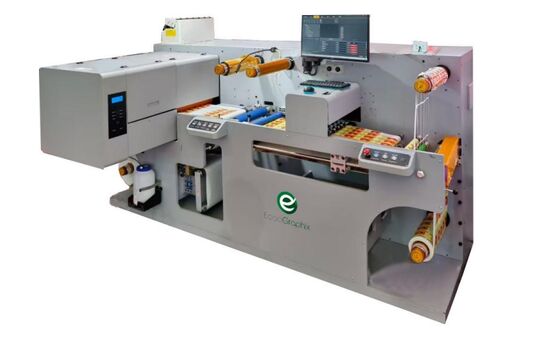 Интегрированная машина для печати и резки этикеток Ecoo IQ-330
