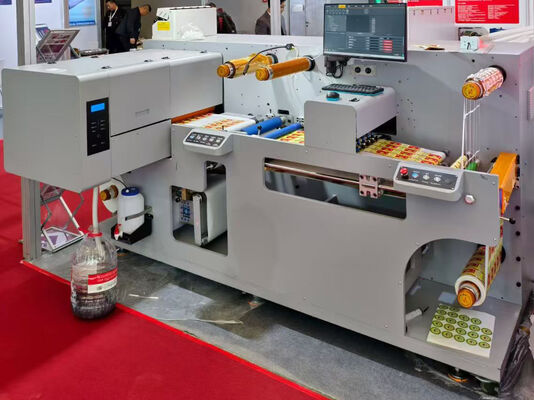 Автоматическая цифровая машина для печати и резки этикеток с небольшим выходом