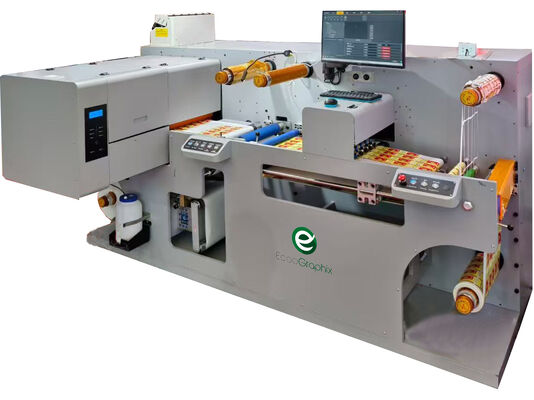 Машина для печати цифровых этикеток с функцией резки и ламинирования