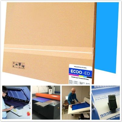 50mj/смещенной УЛЬТРАФИОЛЕТОВОЙ cm2 плиты Ctcp двойного слоя печатания чернил положительной обычной