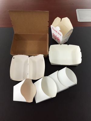 край коробки еды 200Pcs/Min 600GSM раскрывая оборудование