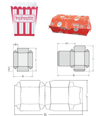 машина упаковки коробки 380V 200GSM 200PCS/Min