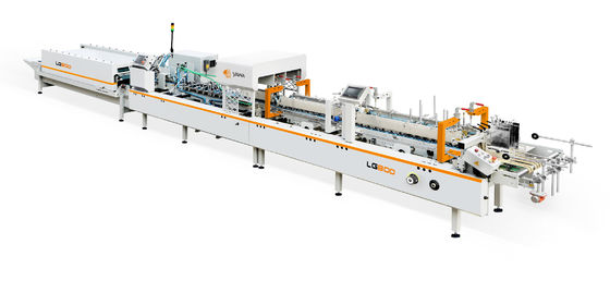 Коробка бумажной коробки 6 Coners складывая клеящ машину 5000shipping и регуляцию