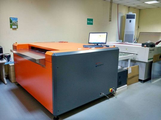 машина плиты 1470mm смещенная CTP для рифленого печатания коробки