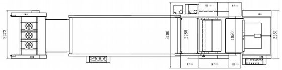 УЛЬТРАФИОЛЕТОВАЯ лакировочная машина пятна 6200PCS/H застекляя 1090x1440mm
