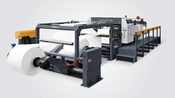 автомат для резки 1500mm бумаги креста 0.8Mpa 350M/Min штабелируя
