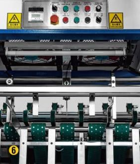 пятно 5500pcs/H 620mm автоматическое УЛЬТРАФИОЛЕТОВОЕ лакируя лакировочную машину