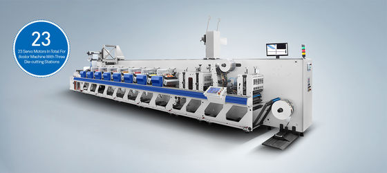 сервопривод 180m/min контролировал модульную печатную машину Flexo