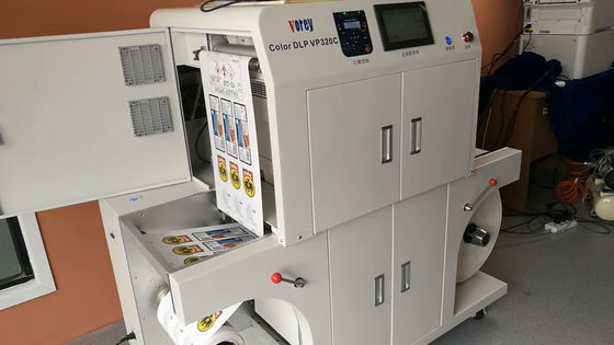 печатная машина ярлыка СИД Flexo цифров формата 308mm УЛЬТРАФИОЛЕТОВАЯ