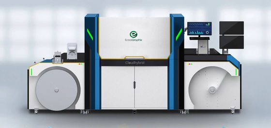 Печатная машина 10m/Min ярлыка Flexo бумажной ленты слипчивая