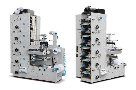 автоматическая печатная машина Flexo ярлыка 60m/Min для слипчивого ярлыка