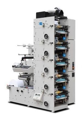 УЛЬТРАФИОЛЕТОВАЯ Flexographic печатная машина 60M/Min для слипчивого ярлыка