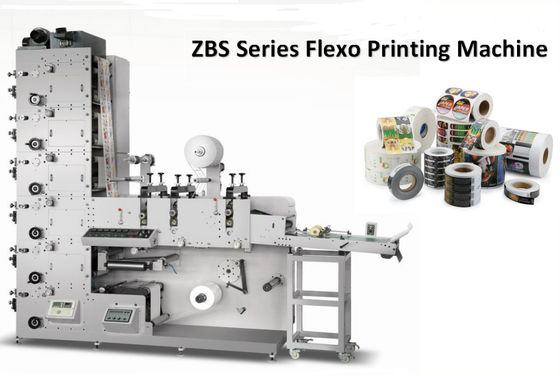 3 ширина сети печатной машины 320mm ярлыка цветов 60m/Min Flexo УЛЬТРАФИОЛЕТОВЫХ