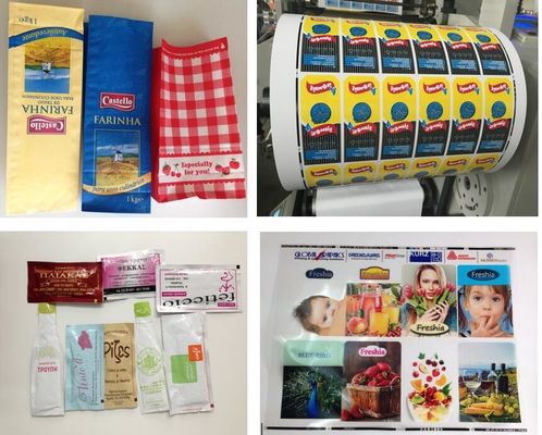 Машина 60m/Min принтера ярлыка стикера бумажного стаканчика Flexo 6 цветов