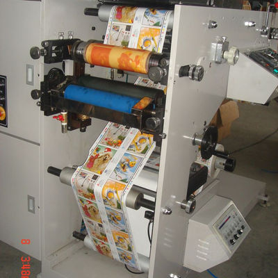Машина 60m/Min принтера ярлыка стикера бумажного стаканчика Flexo 6 цветов