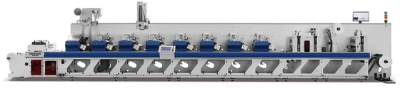 слипчивая Flexographic печатная машина 80m/Min с лакировать