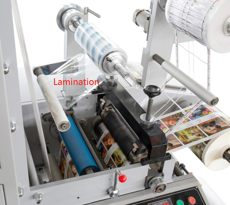 слипчивая Flexographic печатная машина 80m/Min с лакировать
